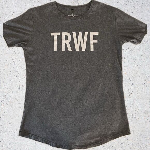 Rush Athletics Shirt Men’s XL Gray They Run We Fly TRWF - Picture 1 of 7